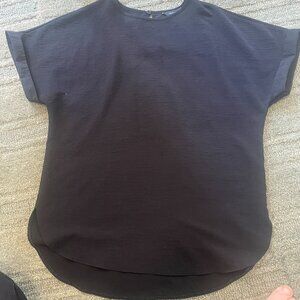 Simple Black Shirt for Office | Thicker Material